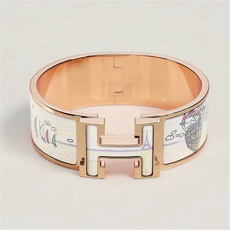 hermes clic bracelet fake|Hermes bracelet clic h palladium.